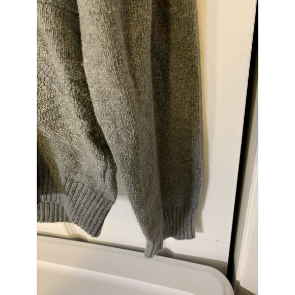 New Marc Anthony‎ Men’s Sz XL Cowl Neck Dark Gray Sweater - Picture 6 of 7